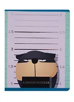 Тетрадь в клетку Unnika, "Попался!", 48 листов, в ассортименте