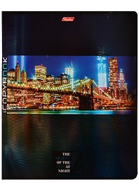 Тетрадь общая «City night», 48 листов в клетку, А5, в ассортименте - Hatber