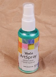 Спрей-краска акриловая ArtSpray Изумруд перламутровый (50 мл) (SR5.50)