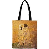 Сумка-шоппер "Густав Климт. Поцелуй", 40 х 32 см