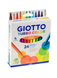 Фломастеры «Giotto turbo color» Giotto, 24 цвета