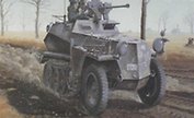 ЗВ Танк Sd. KfZ. 250/11 Le Spw w/Panzerbuchse 41 (6132) (1:35) (коробка)