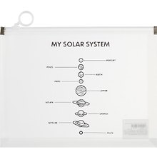 Папка на молнии А5 «My solar system», с расширением