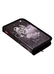 Пенал школьный 1отд. "Galaxy" 19*11,5см, молния
