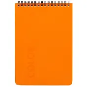 Блокнот «Neon orange» в клетку, 50 листов, А5