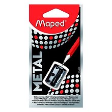 Точилка «Metal», 1 отверстие, металл, Maped