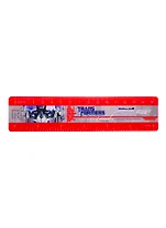 Линейка "Transformers" двойная,  15 см