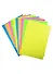 Картон цветной 05цв 10л А4 мелованный, флюоресцентный, карт.папка - 2