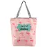 Сумка-шоппер на молнии Stand tall darling (фламинго) (38х35) (текстиль, флис) - 0