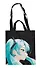 Сумка-шоппер Аниме Девушка с голубыми волосами (цветная) (PU) (12023) - 0