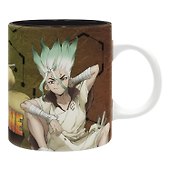 Кружка в подарочной упаковке Аниме Dr Stone Tsukasa & Senku (керамика) (320 мл) - 0