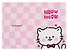 Обложка на паспорт «Kawaii Котик Meow-Meow», Bookvalno - 1