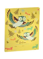 Дневник для мл.кл. "Лесные жители (совы)" интегр.обл., мат.лам., Unnika