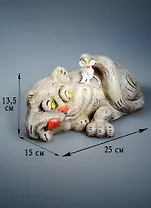 Копилка Забавный кот (12см) (40373)