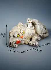 Копилка Забавный кот (12см) (40373)