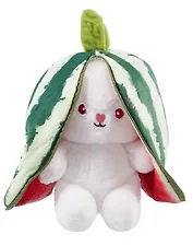 Мягкая игрушка Зайка-арбузик (23см) (12-0960-202405-T31)