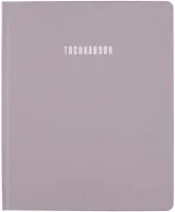 Книга для записей А4 72л тчк. "Серый" 7БЦ, софт.тач