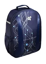 Рюкзак школьный "be.bag AIRGO Electrics" карман с органайзером, грудная стяжка, регулир. лямки, Herlitz