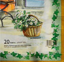 Набор д/творчества Салфетки д/декупажа 3-х слойные "Кресло у окна" 33*33см 20шт AY-1362(1677-1000)