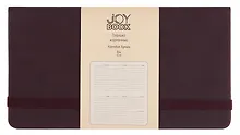 Планинг недатированный «Joy Book» брауни, 64 листа, твердый переплет, ляссе, карманный - Joy Book