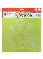 Трафарет-силуэт Marabu 016 Звезды (028900016) (30х30см)
