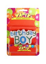 Набор свечей для торта Birthday Boy (5х9см) (673602)