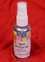 ArtSpray Акриловая спрей-краска Серебро светлое (SM12) (флакон) (50мл) (WizzArt)