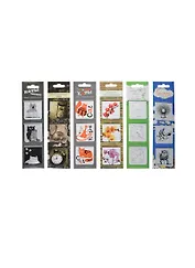 Магнитные закладки Набор из 3-х шт в ассортименте (МM3) (Листопадова)