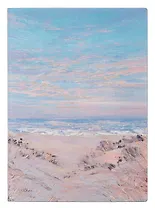 Ежедневник недат. А6+ 126x174 мм 120л "Наппа. Кравчук, берег" кожзам, мягк.переплет, тисн.фольгой, закругл.углы, офсет, справ.мат-лы, ляссе, инд.уп