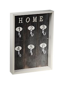 Ключница Прованс Home 6 крючков (21х31х3см) (222-182)