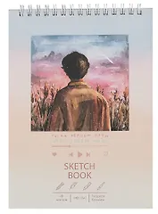 Скетчбук А5 40л "Плэйлист" белый офсет, 140г/м2, евроспираль