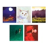 Тетрадь в клетку Listoff, "Настроение", 48 листов, в ассортименте