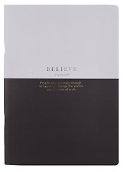 Тетрадь общая «Believe. Айвори полоса», 48 листов в клетку, А4 - Be Smart