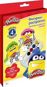 Набор для творчества Play Doh «Фигурки-раскраски»