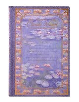 Книга для записей "К. Моне. Водяные лилии" А5, твердая обложка