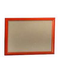 Рама 30*40 деревянная, цв. красный с золотом, лак, со стеклом, Двуреченский
