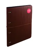 Тетрадь на кольцах в клетку InFolio, Wood, А4, 120 листов