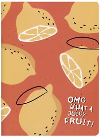 Тетрадь общая «Fruits. Лимон», 48 листов в клетку, А4 - Be Smart