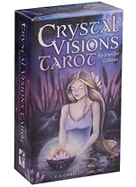Таро Аввалон, Crystal Visions Tarot Хрустальное видение таро (карты+инструкция на англ. яз.) (коробка) (ПИ)