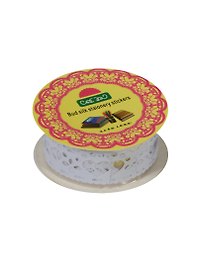 Клейкая лента ажурная, 2.4 см, белый, сердечко, ЛАС-2