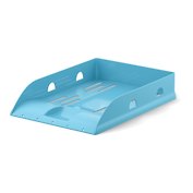 Лоток горизонтальный "Base, Pastel" пластиковый, голубой, ErichKrause