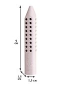 Ластик «Grip 2001», Faber-Castell, серый, трехгранный - 1