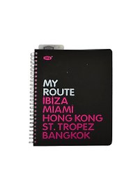 Тетрадь общая «My route», 96 листов в клетку, А5 - Stila