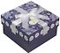 Коробка подарочная "Орнамент" синяя, 13*13*7,5см - 0