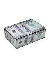 Шкатулка Доллар (18х12х6,5см) (502-503)