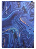 Книга для записей А4 160л кл. "Эмаль" 7БЦ, глянц.ламинация, цв.форзацы