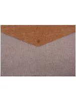 Папка-конверт на кнопке "Лен"