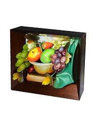 Панно из кожи Натюрморт (27х32) (625394)