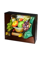 Панно из кожи Натюрморт (27х32) (625394)