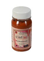 Краска акриловая "Акрил-Арт" красная английская,100мл,банка, Таир